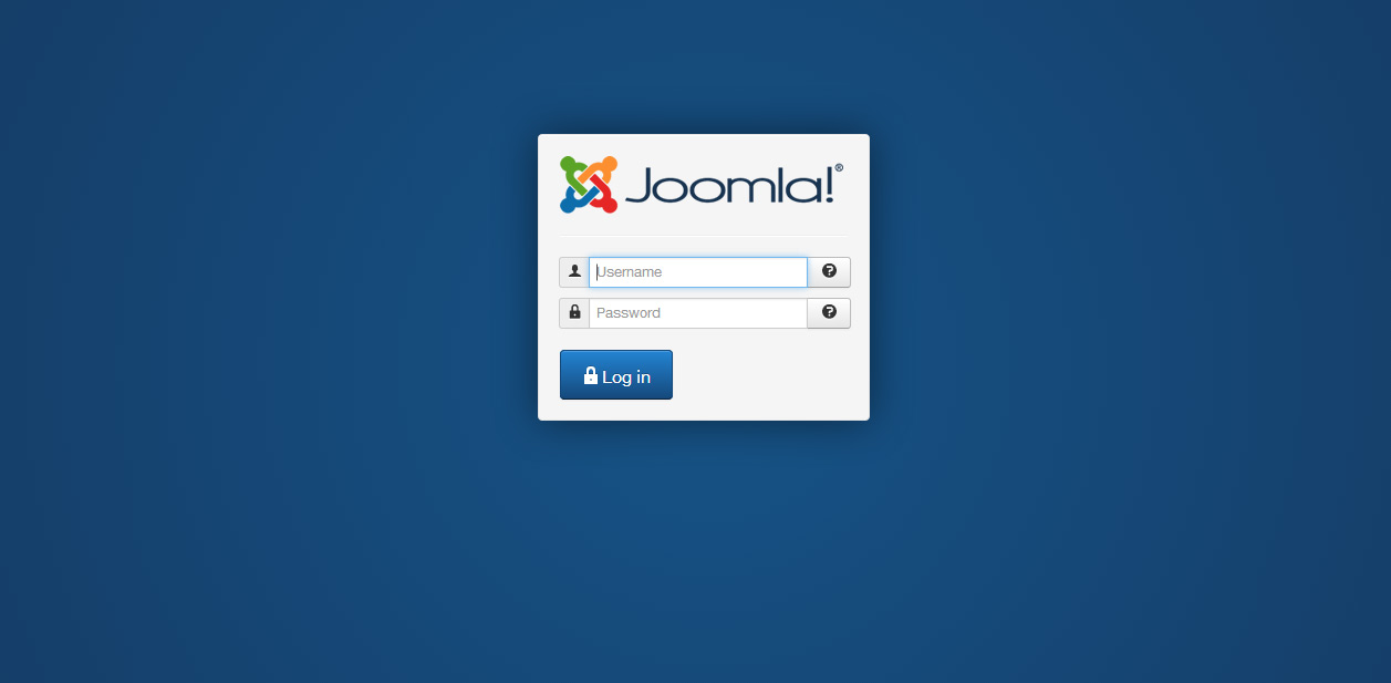 admin login