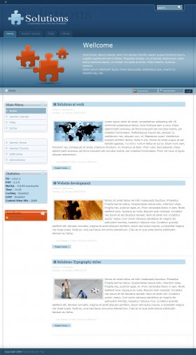 Solutions - Colorful and simple