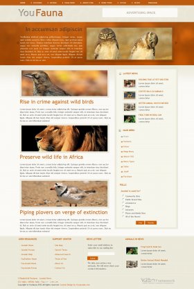 YouFauna - Pets Joomla Template