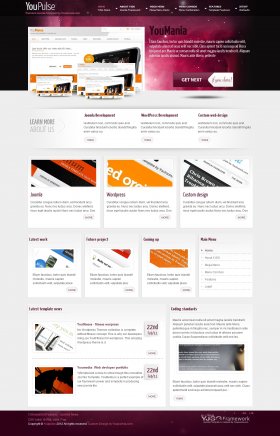 YouPulse - Web Showcase Joomla Template
