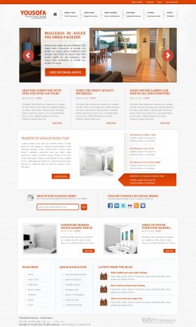 Yousofa - Furniture Joomla Template